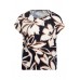 Betty Barclay - 2901 1607 8876 T-shirt print beige blauw en bruin.